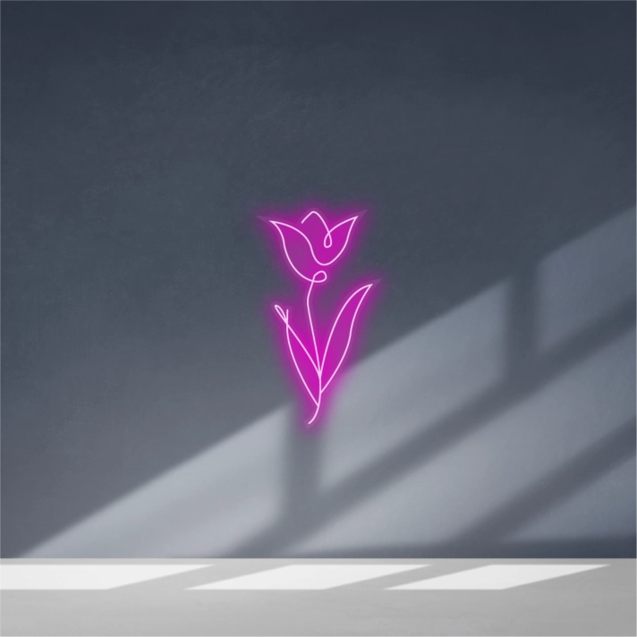 Neon Rose Signs