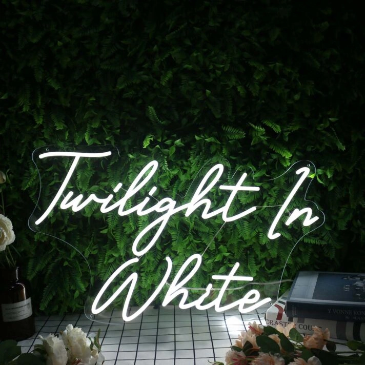 Turilight In White Neon Sign