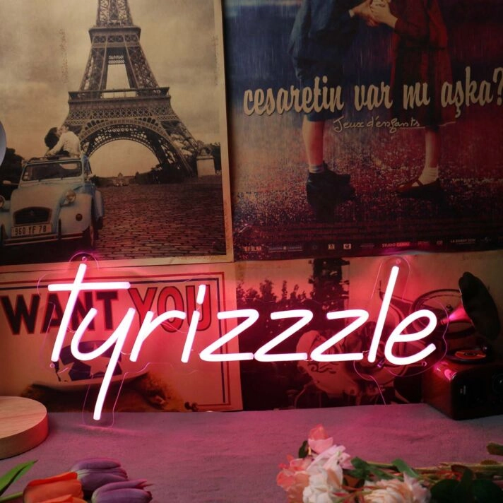 Turizzzle Red Neon Sign