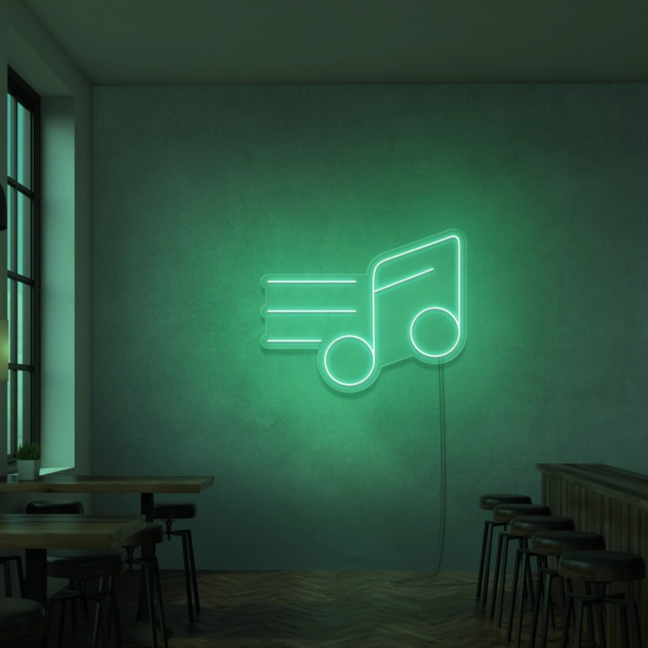 Music Note Neon Signs