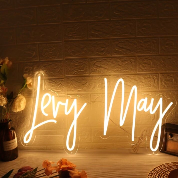 Lery May Yellow Neon Sign