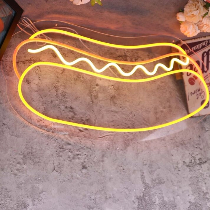 Big Hot Dog Custom Neon Sign