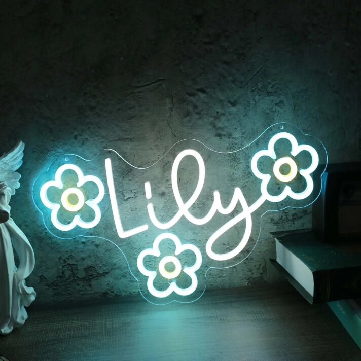 Lily Custom Neon Sign