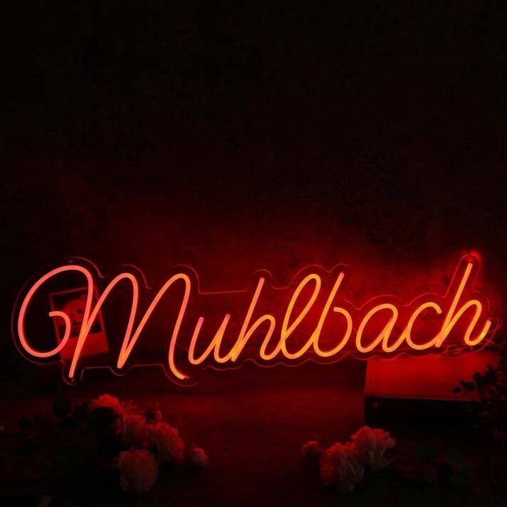Muhlbach Red Neon Sign