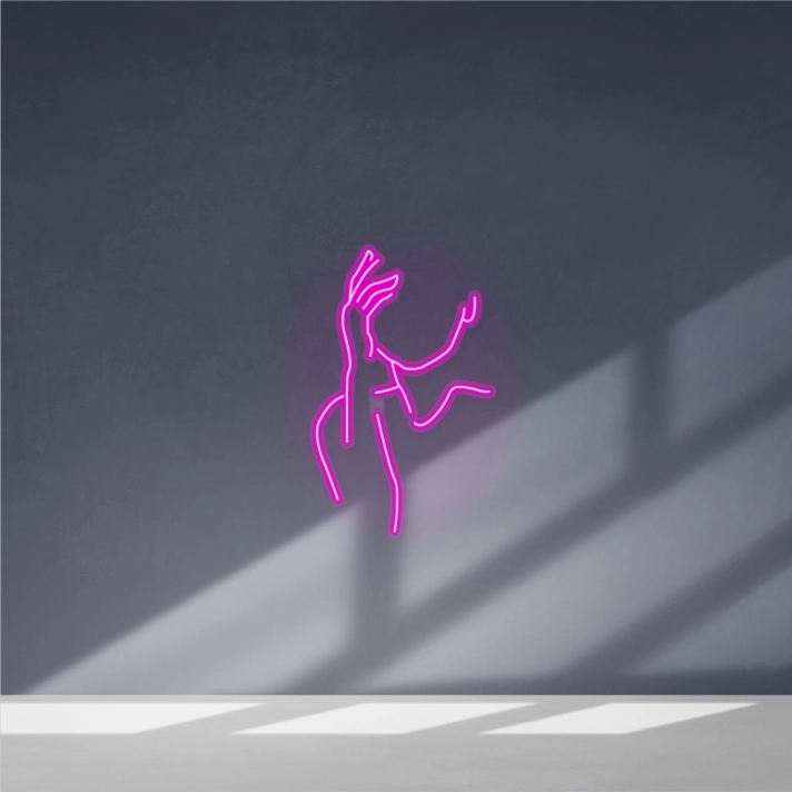 Verleidend Gezicht neon signs