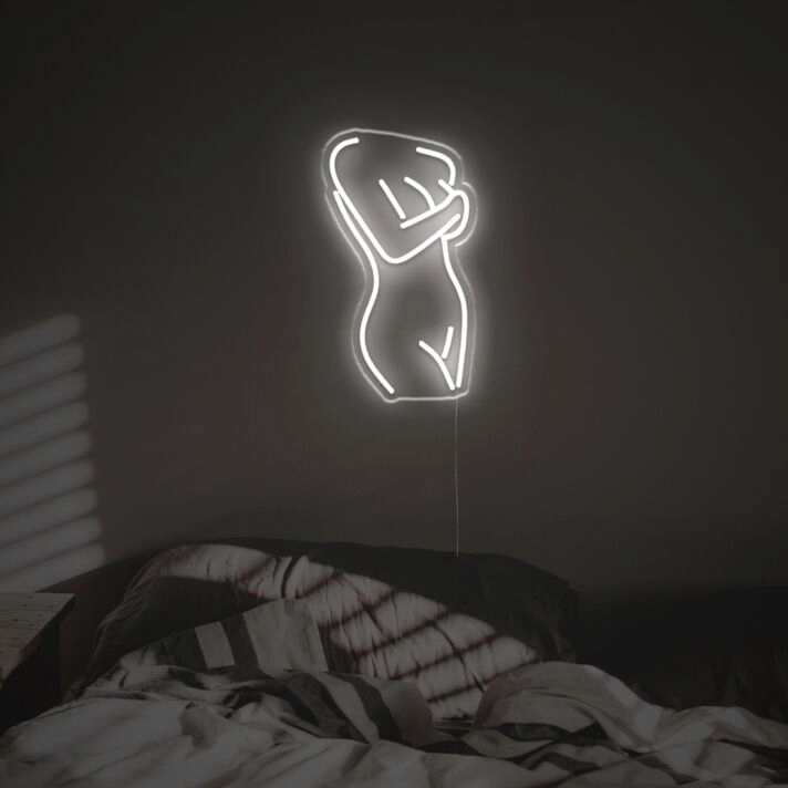 Lady Body LED Neon Sign