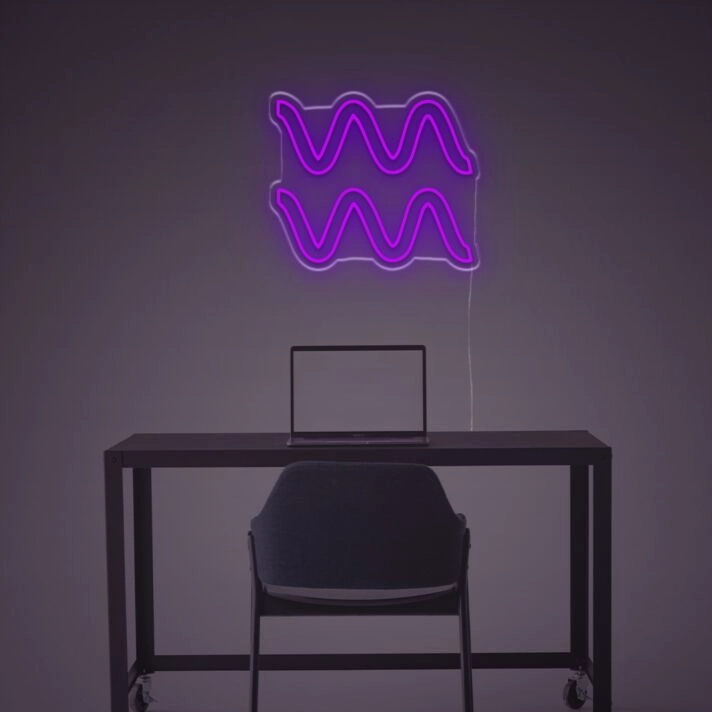 Aquarius Neon LED Neon Sign