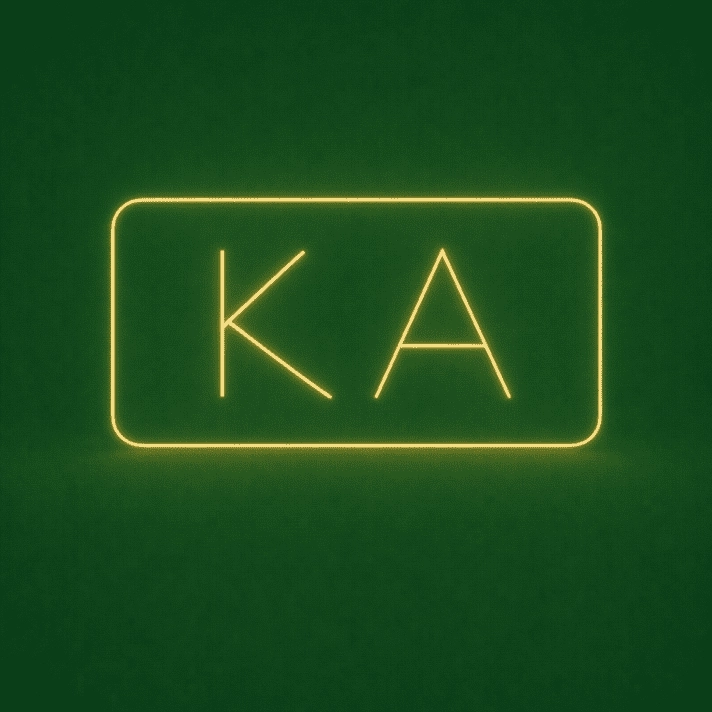 Kappa Delta ΚΔ LED Neon Sign Celebrating Sisterhood and Confidence