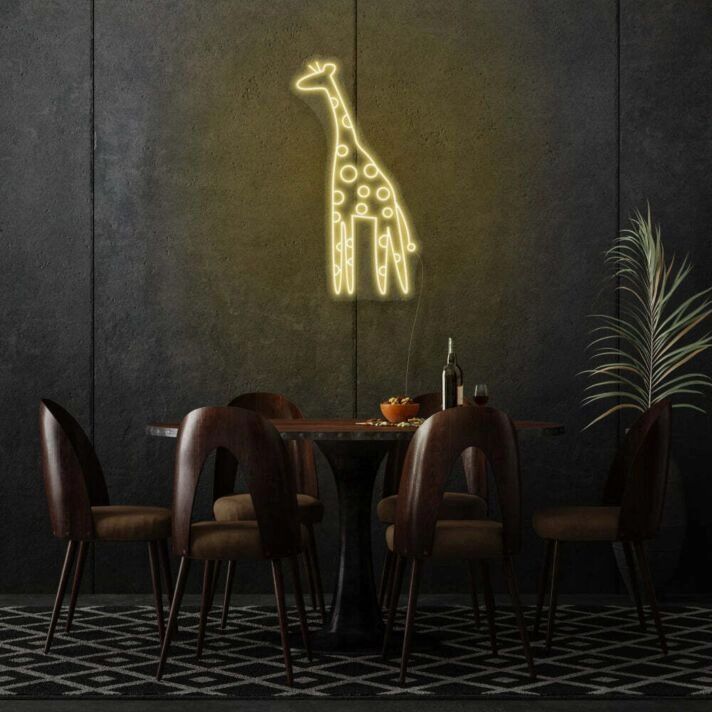 Giraffe LED Neon Sign