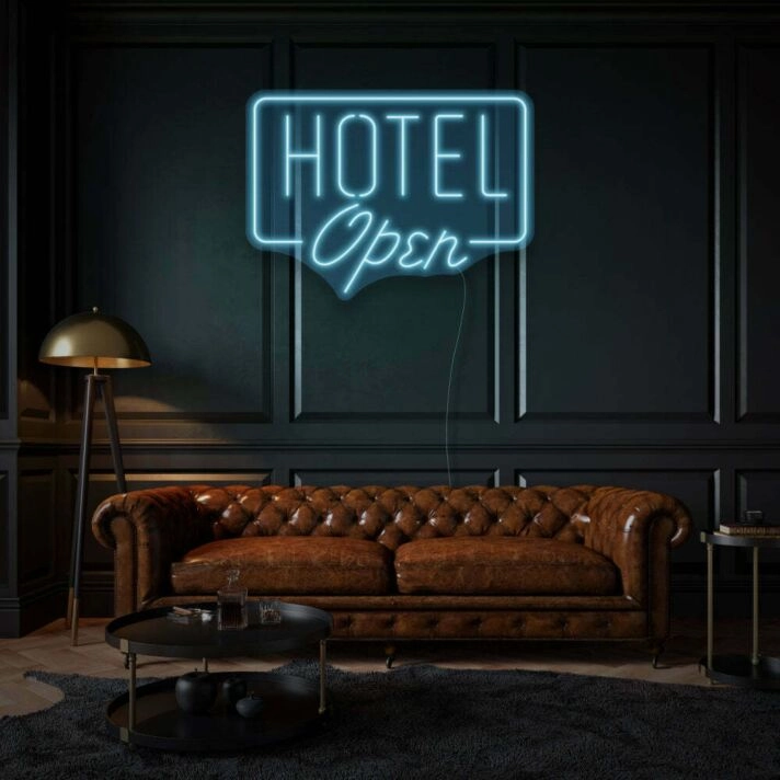 Customize Hotel Open LED Neon Sign