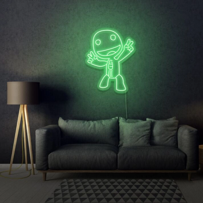 Silly Cartoon Neon Playful and Imaginative