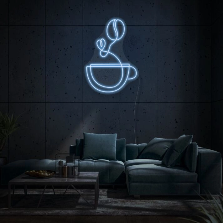 Aromatic Coffee Neon Sign Love for the Coffee Culture