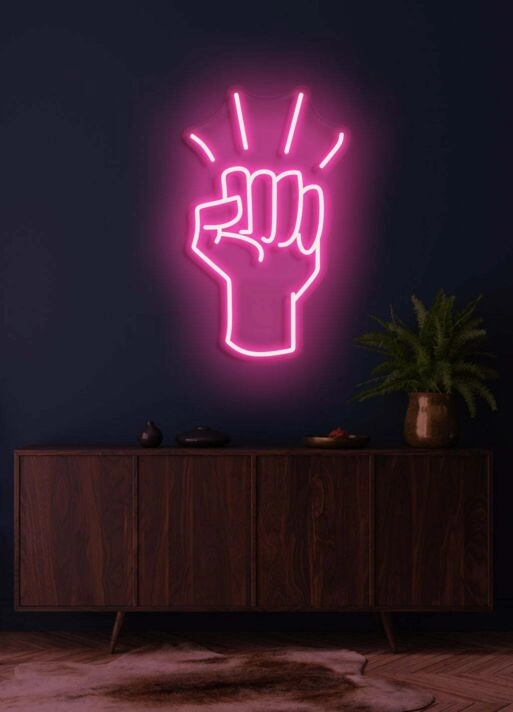 Power Neon Empowerment in Bold and Bright Form