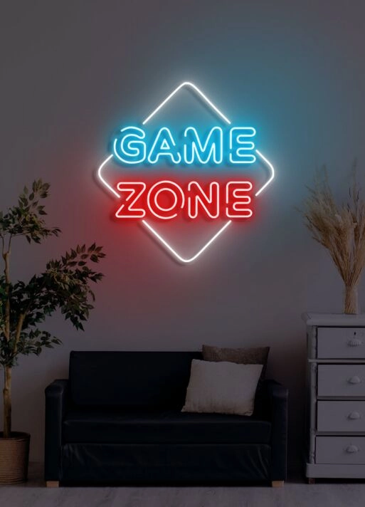 Customize Game Zone Neon Hub for Gaming Enthusiasts