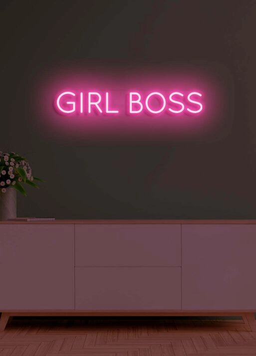 Girlboss Neon Empowering Women in Leadership