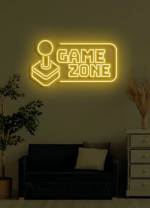 Game zone Neon Arena for Virtual Battles