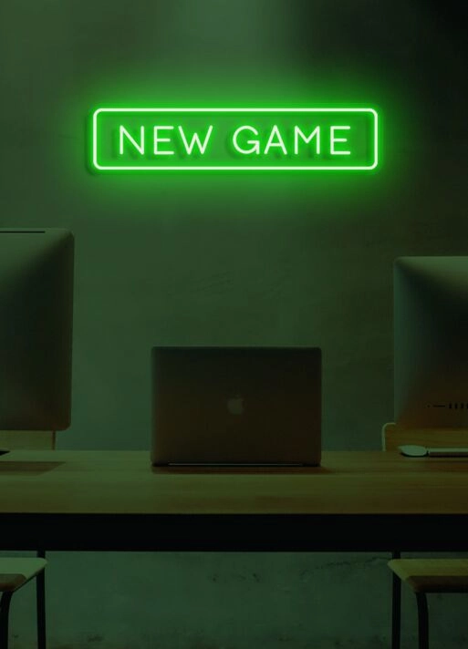 NEW GAME Neon Fresh Start for Gamers