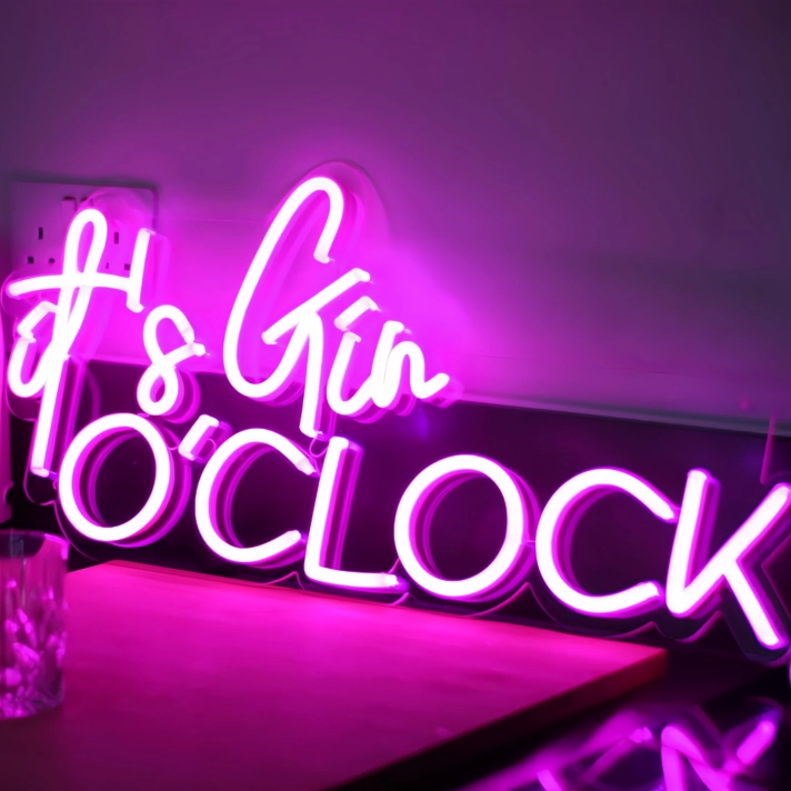 Gin O'Clock - Light Up Your Room with the Timeless Elegance of Gin