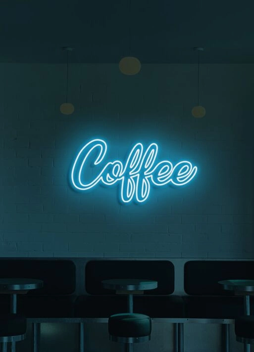 Coffee Neon Buzz for Café Corners