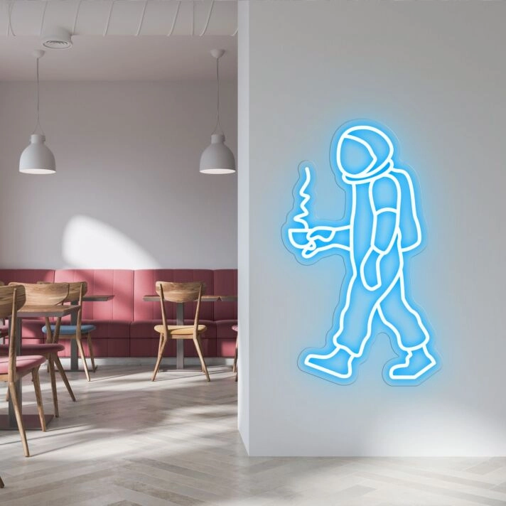 Space Coffee Take Your Coffee Break to Outer Space with Neon