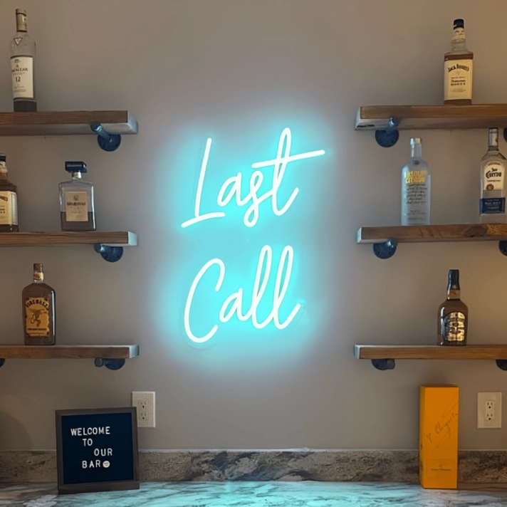 Last Call Neon Sign: Illuminate Your Final Toast
