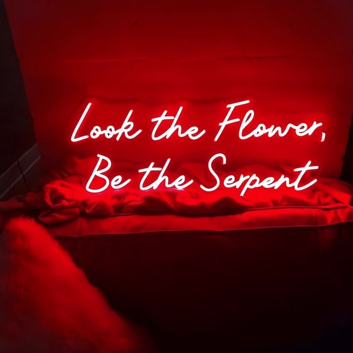 Look Like The Innocent Flower: Illuminate Your Space with Neon Elegance
