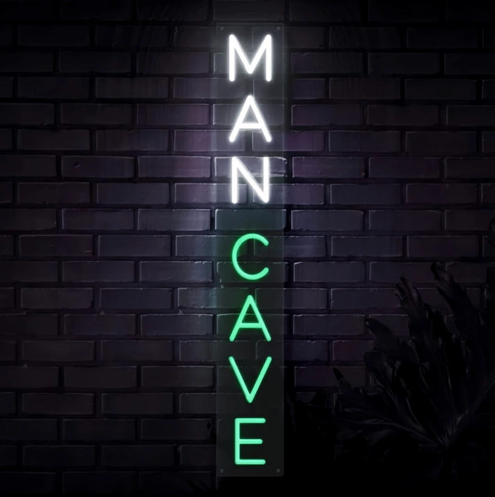 Man Cave LED Neon Sign: Transform Your Space with Masculine Vibes