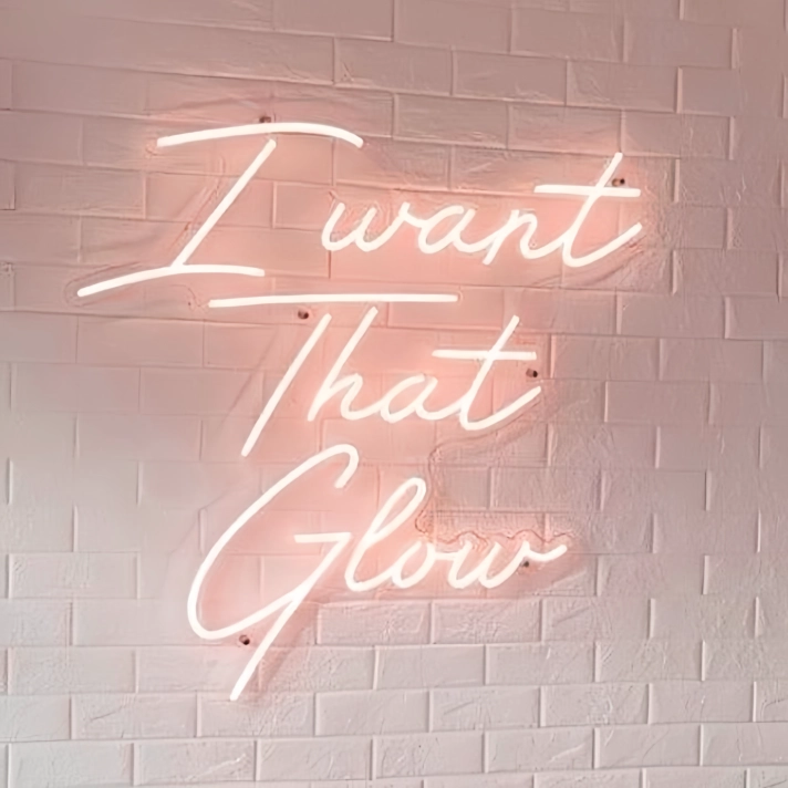 I Want That Mesmerizing Glow Neon Sign