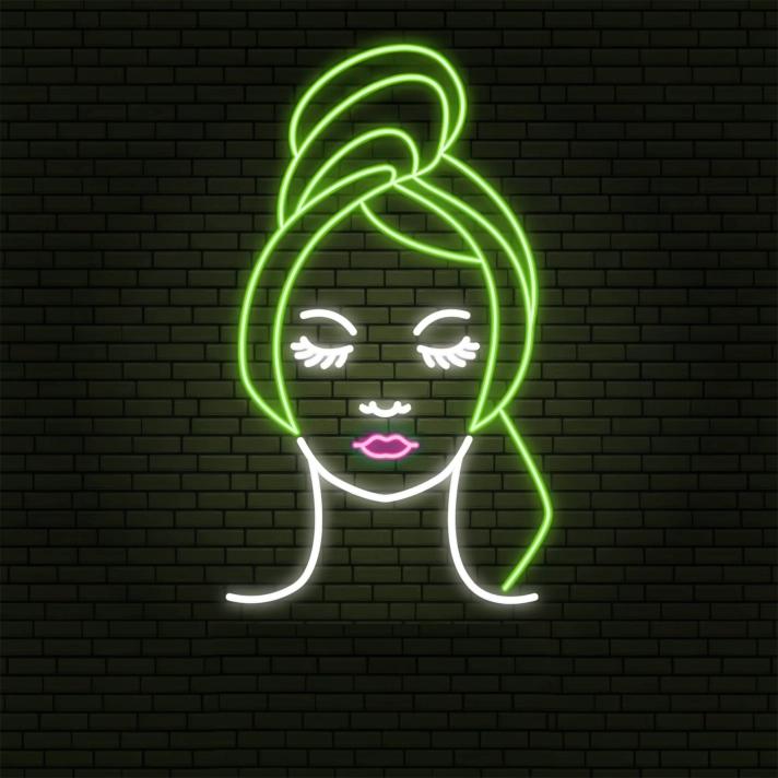 Beauty Center Business: Illuminate Your Space with Neon Beauty