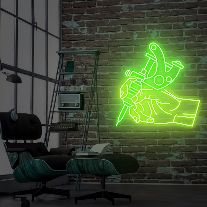 Tattoo Artist: Illuminate Your Space with Neon Artistry