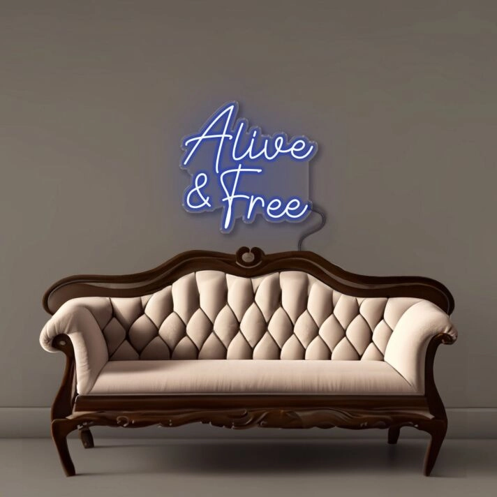 Alive & Free Led Neon