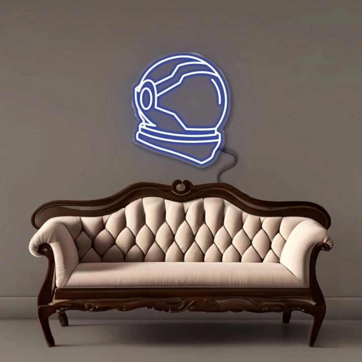 Astronaut Helmet Led Neon Signs
