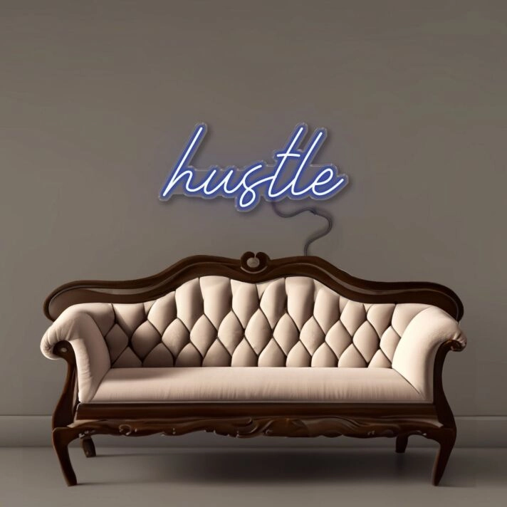 Hustle Neon Signs