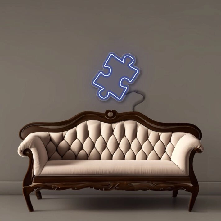 Puzzle Piece Led Neon