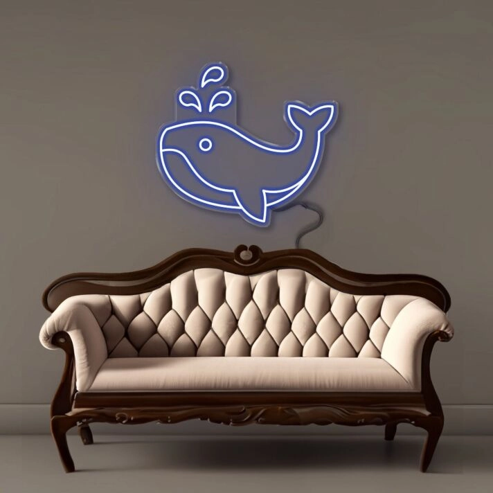 Whale Neon Signs