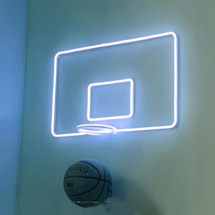 Basketball Backboard Neon Sign