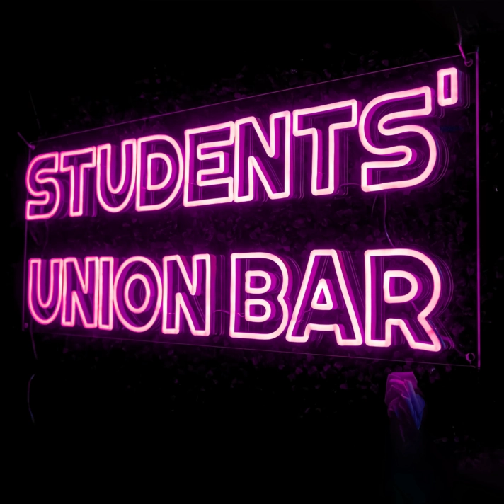 STUDENTS' UNION BAR Neon Sign