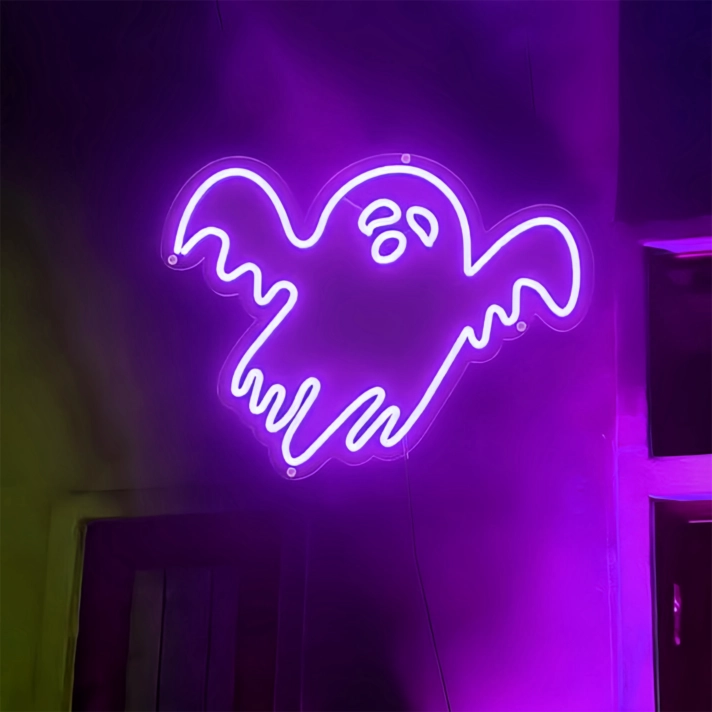 Halloween Bat Neon Sign
