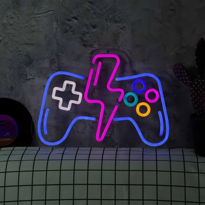 Video Game Console Neon Sign