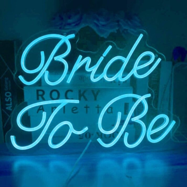 Elegant Bride to Be Neon Sign