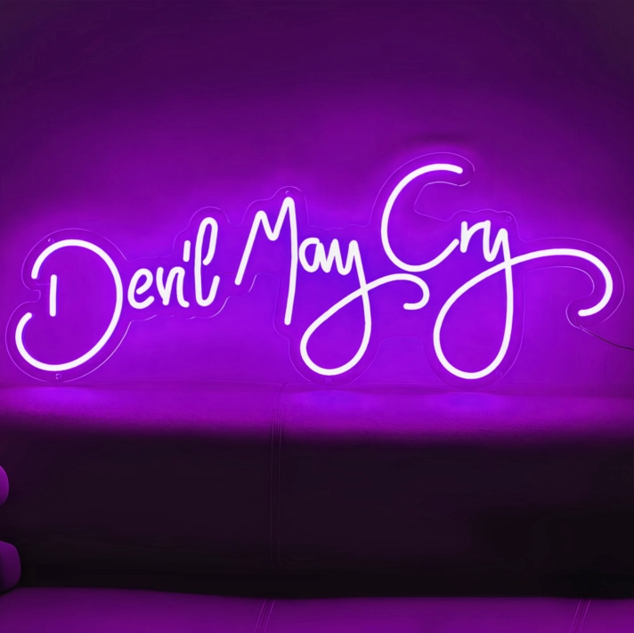 Demonic Delight Neon Sign