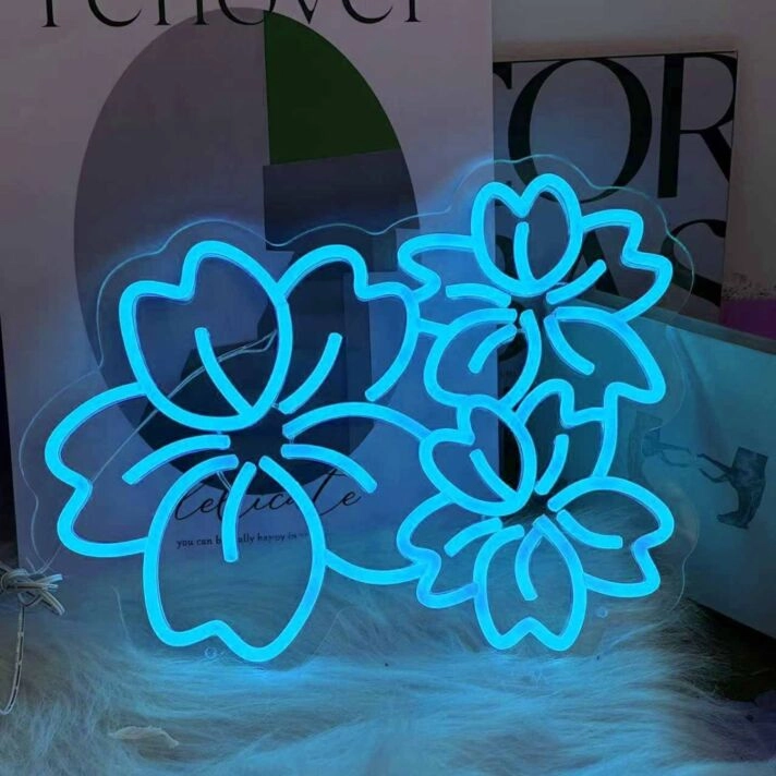 Spring Sakura Blossom Decorative Neon Light