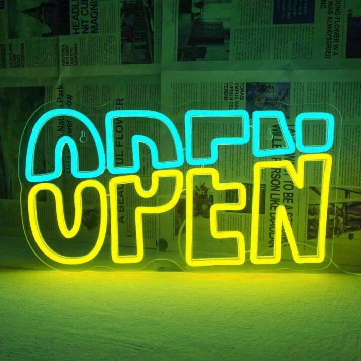 Creative Store Open Neon Sign