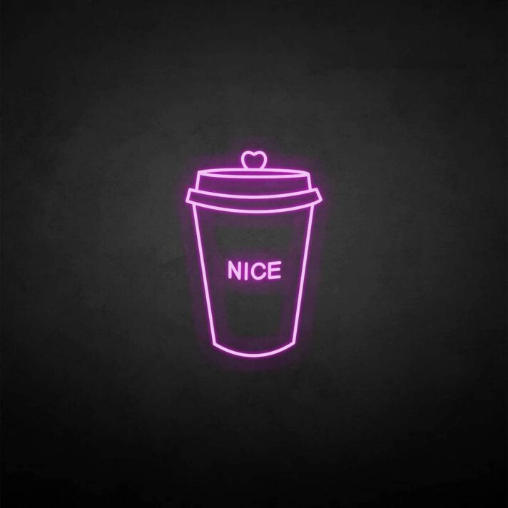 Customize NICE miketea neon sign