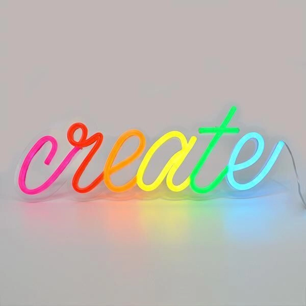 Create Neon Sign for Inspirational and Creative Spaces
