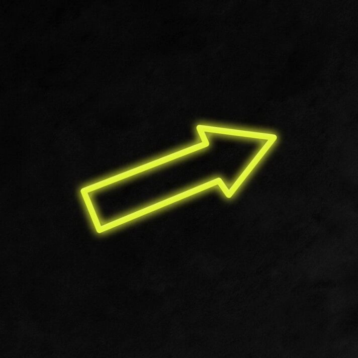 Arrow Neon Sign for Directional and Fun Decor
