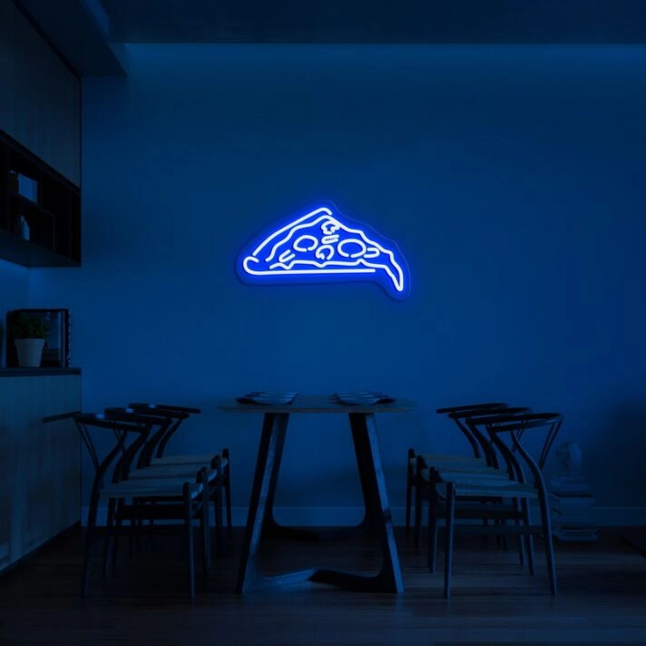 Pizza Neon Sign for Pizzerias and Dining Areas