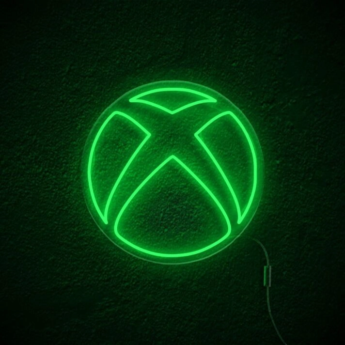 Xbox Neon Sign for Gamers and Entertainment Spaces
