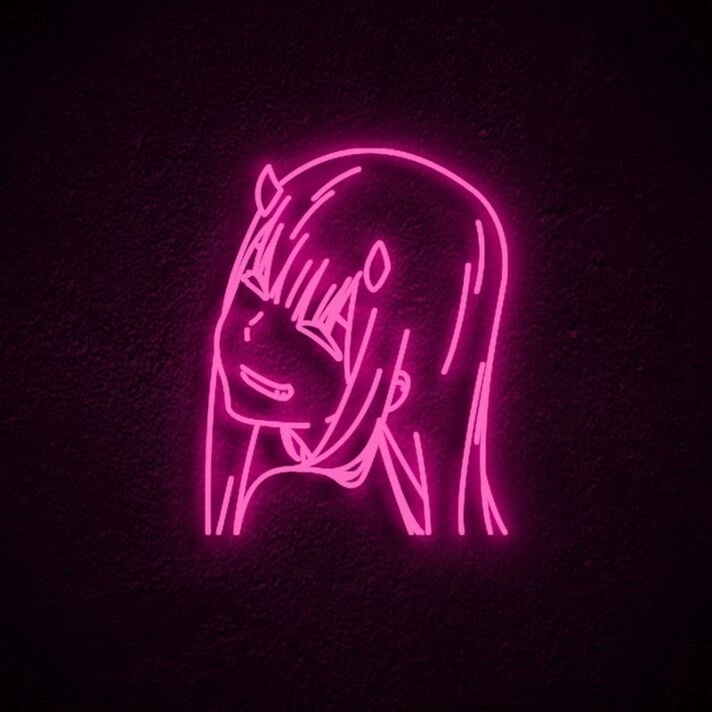 Zero Two Neon Sign for Anime Lovers