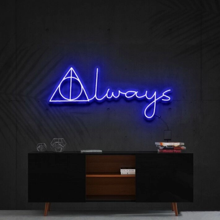 After All This Time Always Neon Sign for Romantic and Inspirational Decor